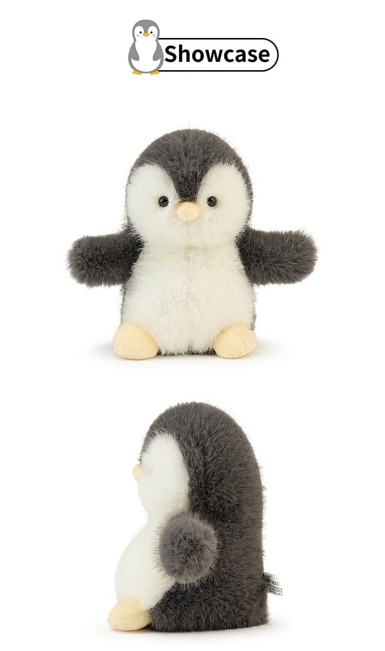 Logell PlushPuff Plush Series – Seal, Penguin, Otter & Turtle (5.9") - Logell