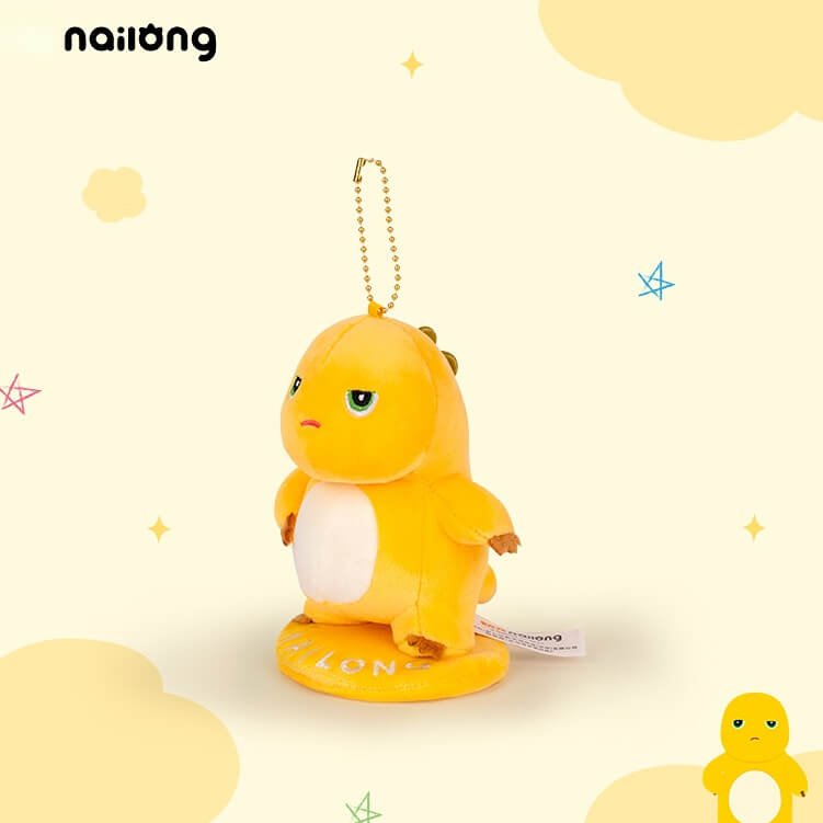 Logell NAILONG Cute Baby Dragon Plush Keychain 4.7" Magnetic Gift - Logell