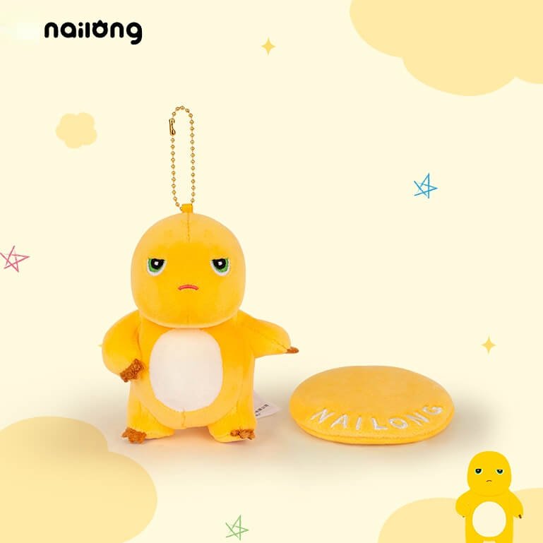 Logell NAILONG Cute Baby Dragon Plush Keychain 4.7" Magnetic Gift - Logell