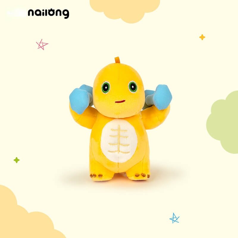 Logell NAILONG Cute Workweek Plush - 5.1"–6.3" Desk Companion for Office - Logell