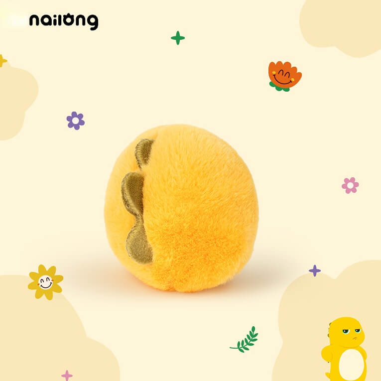 Logell NAILONG – Mini Plush Brooch (Butt & Horn Styles) with Duck Clip for Backpack, Bag, Clothing - Logell