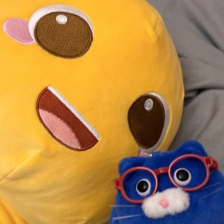 Logell NaiLong Plush Body Pillow 27.6"/39.4" - Long Hug Cushion - Logell