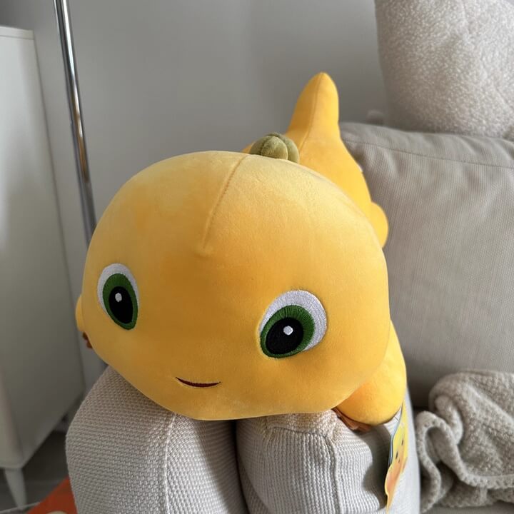 🦖 Logell NAILONG Dino Plush – 11.8" & 15.7" Lying Dinosaur Stuffed Toy for Girls – Soft Pillow Gift - Logell