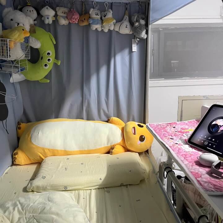 Logell NaiLong Plush Body Pillow 27.6"/39.4" - Long Hug Cushion - Logell