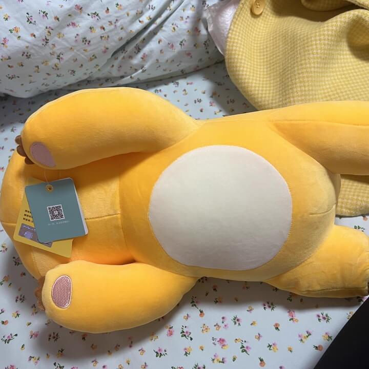 🦖 Logell NAILONG Dino Plush – 11.8" & 15.7" Lying Dinosaur Stuffed Toy for Girls – Soft Pillow Gift - Logell