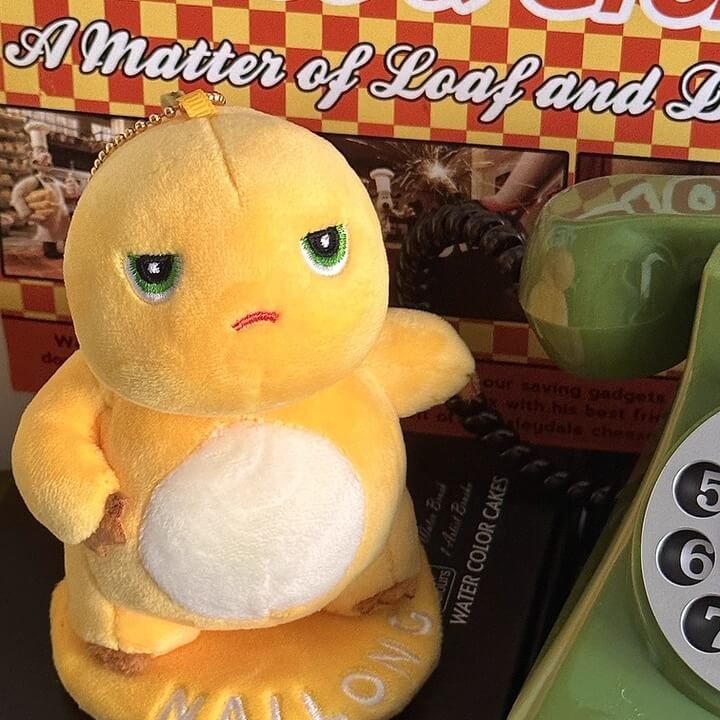 Logell NAILONG Cute Baby Dragon Plush Keychain 4.7" Magnetic Gift - Logell