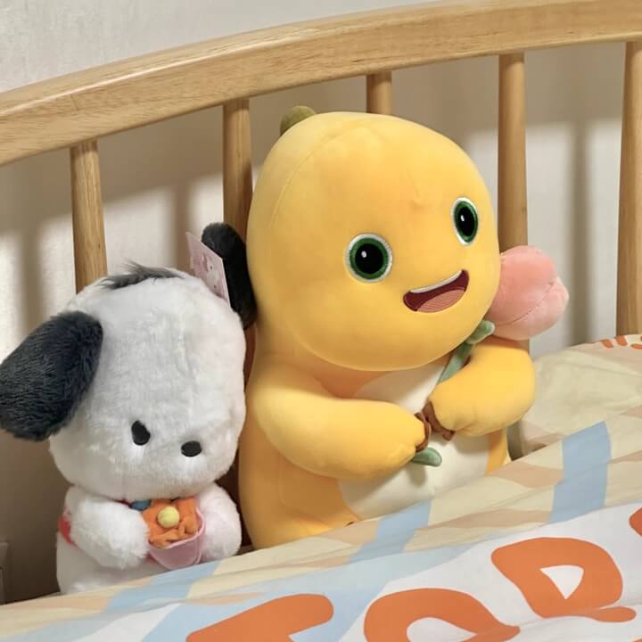 Logell NAILONG Dragon Stuffed Toy – 13.8"/17.7" Cute Plush with Heart or Flowers - Birthday Gift - Logell