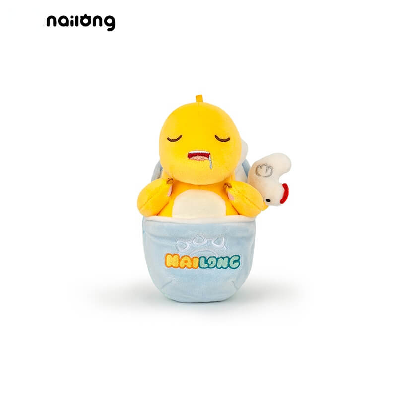 Logell NAILONG Cute Workweek Plush - 5.1"–6.3" Desk Companion for Office - Logell