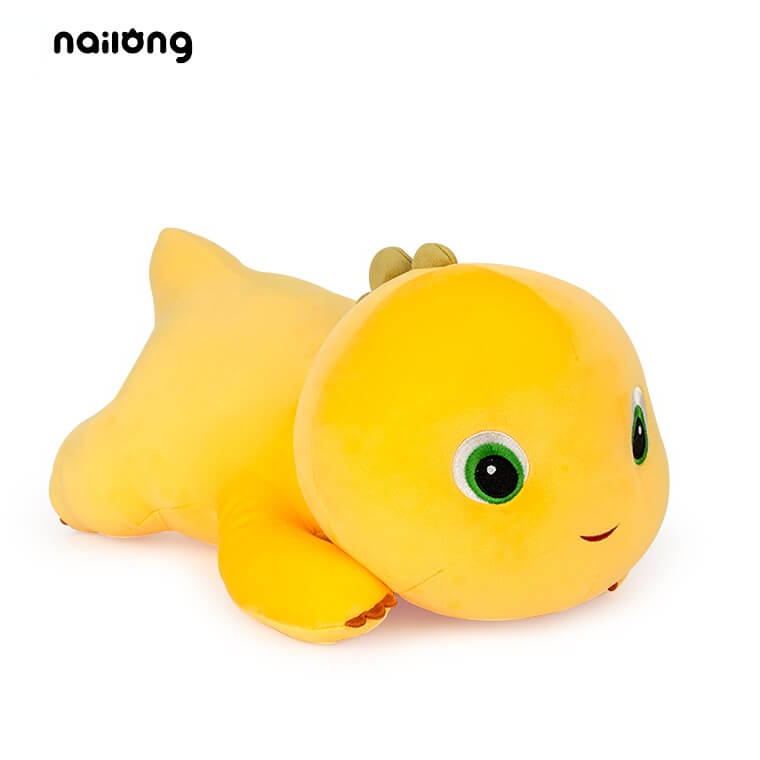 🦖 Logell NAILONG Dino Plush – 11.8" & 15.7" Lying Dinosaur Stuffed Toy for Girls – Soft Pillow Gift